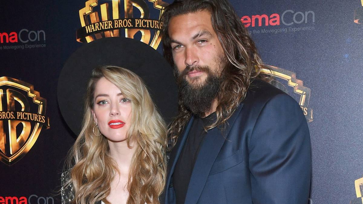 Amber Heard twierdzi, że gwiazda Jason Momoa ubrała się jak jej były mąż Johnny Depp w sequelu Aquamana.
