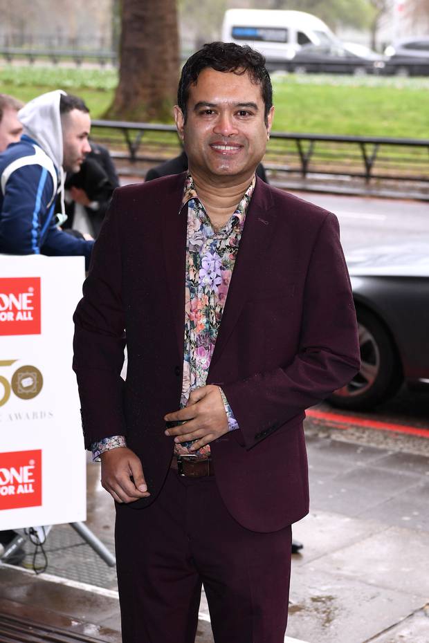 Paul Sinha attends the 2019 'TRIC Awards' on March 12, 2019 in London, England. Photo by Getty Images