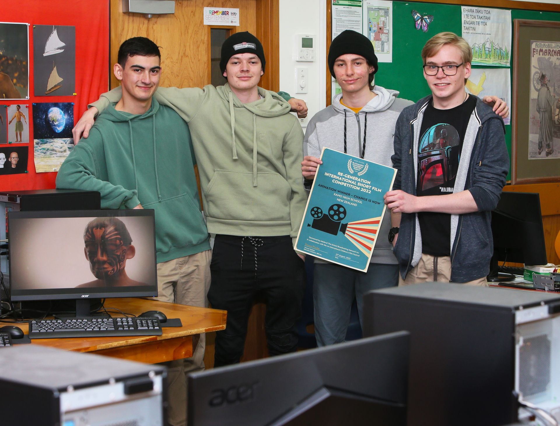 Kamo High School students take out Australasian award with animated short film - NZ Herald Kamo High School students take out Australasian award with animated short film - NZ Herald