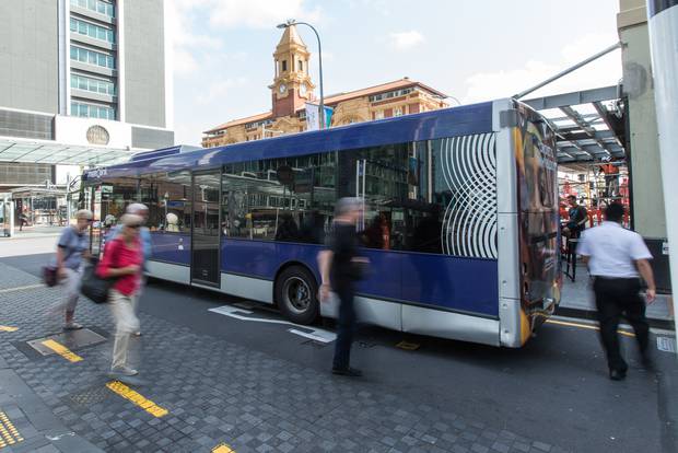 Britomart and downtown Auckland bus terminal. Photo / Jason Dorday