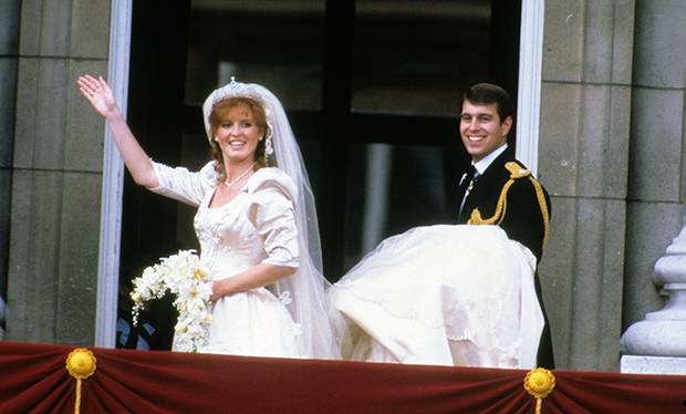 Sarah Ferguson and Prince Andrew after their wedding in 1986. Photo / Getty Images