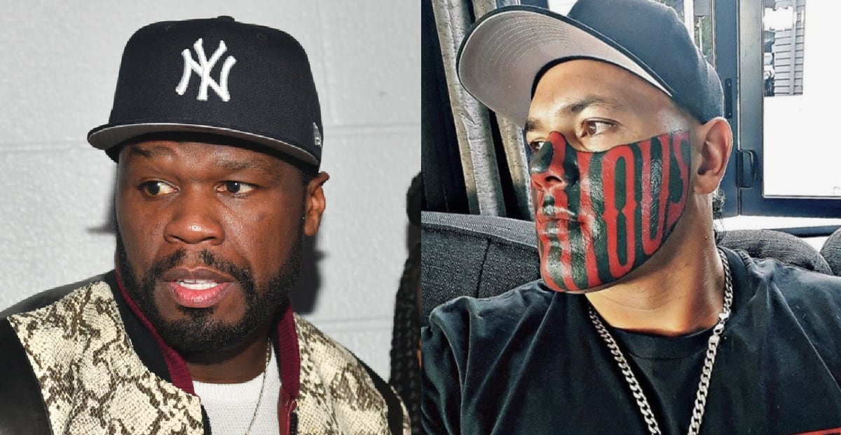 50 Cent Takes Instagram Shot At Kiwi Mongrel Mob Member With Notorious Face Tattoo Nz Herald