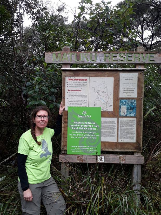 Annalily van den Broeke: Forest and Bird has closed the Matuku Reserve near Bethells Beach, and wants the Government to close all other kauri forests. Photo / Supplied