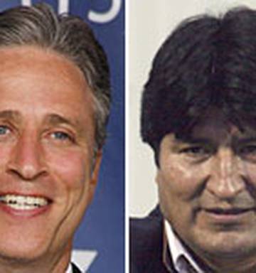Comic Jon Stewart To Interview Bolivian Leader Nz Herald