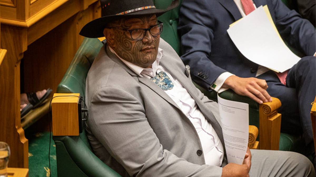 Maori Party Co Leader Rawiri Waititi Enters Parliament Without Tie Is Kicked Out By Mallard Nz Herald