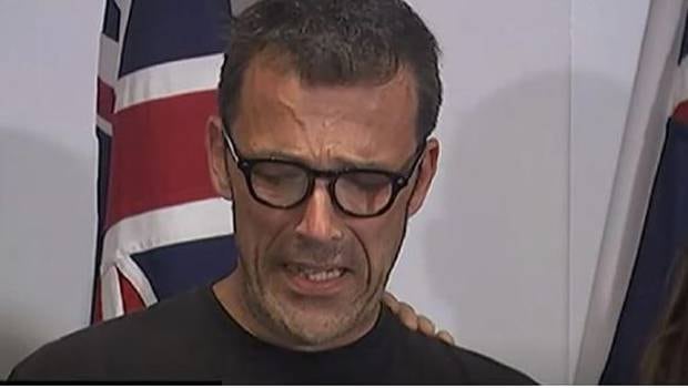 Laurent Hayez arrived in the country late last week and spent the weekend helping with the search. Photo / Supplied