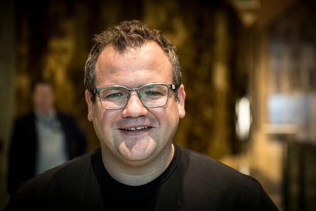 Founder Ruslan Kogan at Kogan Mobile's NZ launch last September. Photo / Michael Craig