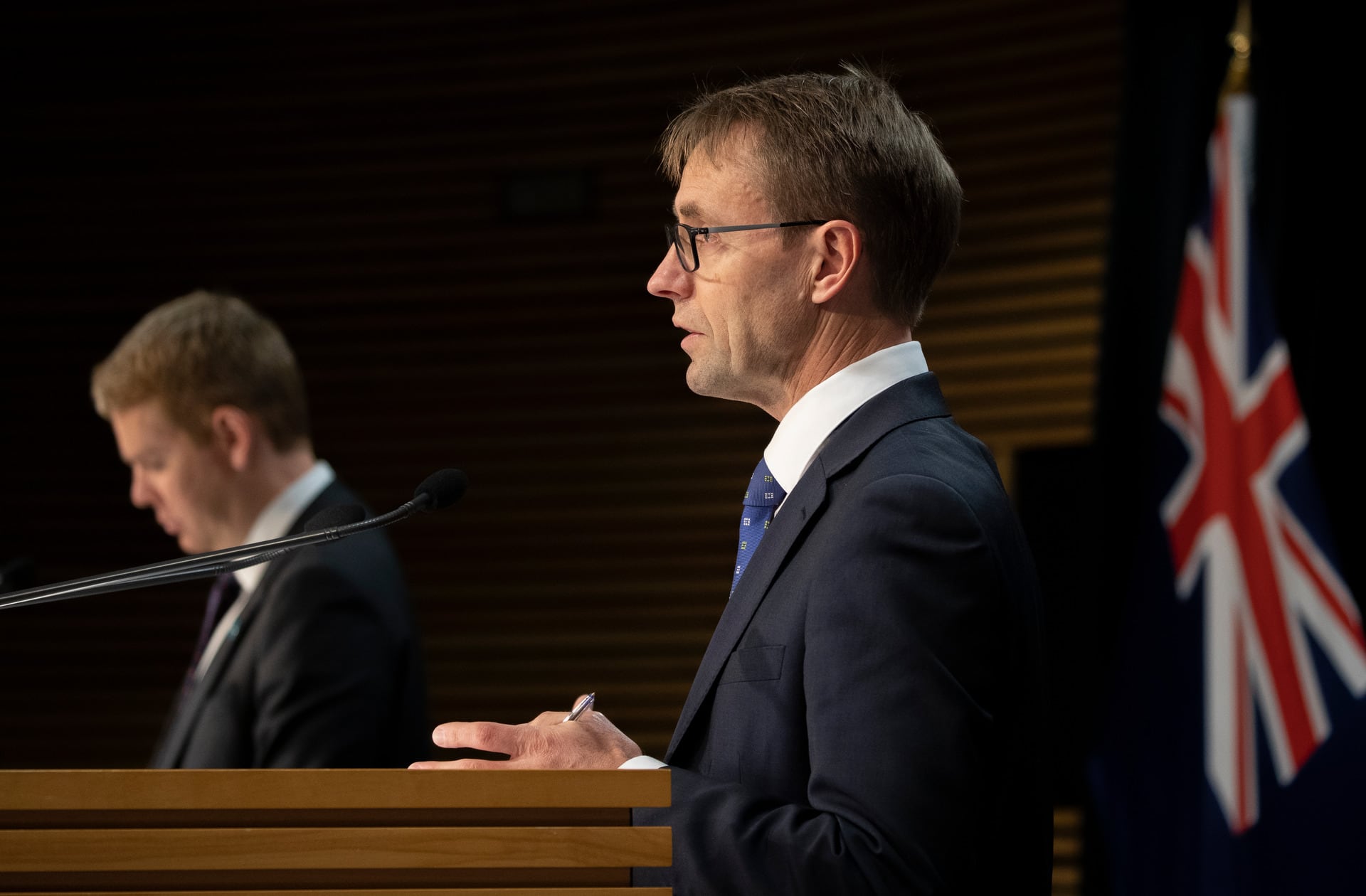 Director general of health Ashley Bloomfield is giving a press conference at 1pm with the latest test results. Photo / Mark Mitchell