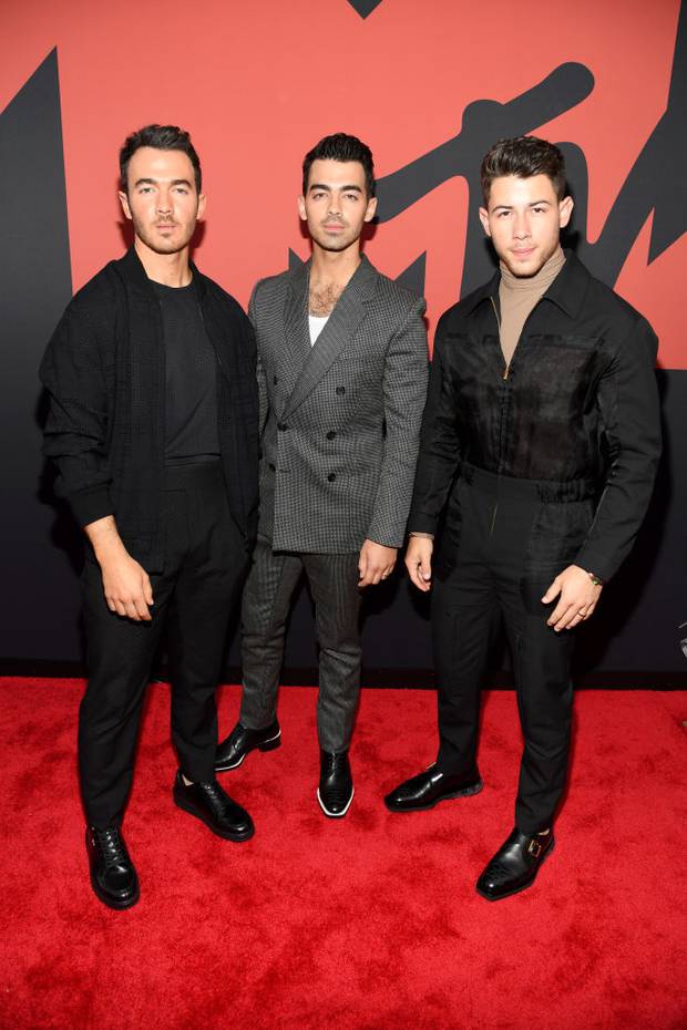 Kevin, Joe and Nick Jonas. Photo / Getty Images