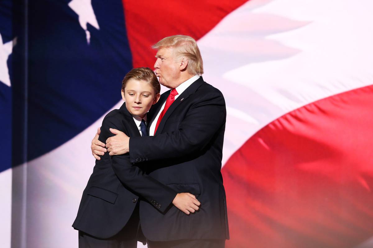 Donald Trump S Youngest Son Barron Dragged Into Birthright