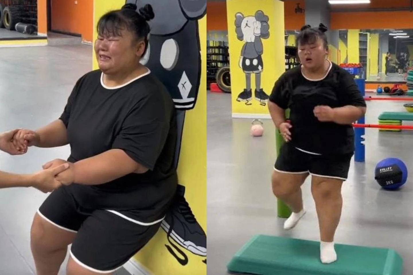 Chinese influencer Cuihua has died after trying to lose 90kg as quickly as possible at a weight loss camp. Photo / Weibo