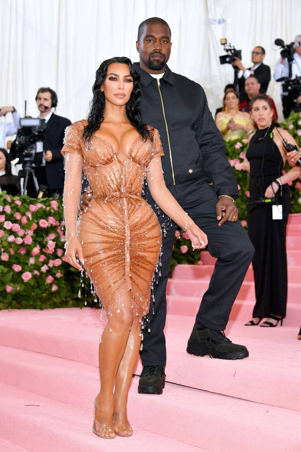 Kim Kardashian West and Kanye West attend The 2019 Met Gala. Photo / Getty Images
