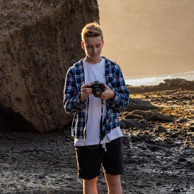 The talented teen hoped to travel the world photographing wildlife.
