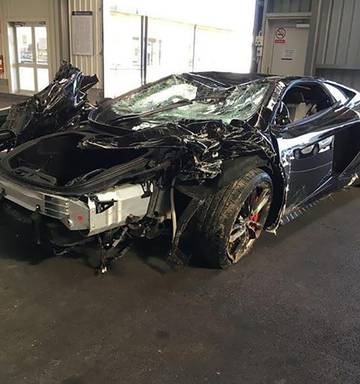 Wrecked Mclaren Supercar Sold In Online Auction Nz Herald