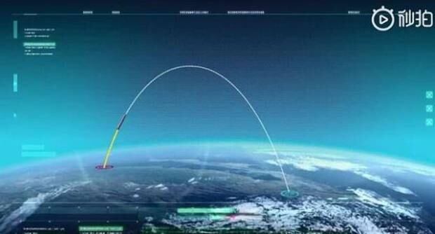 Video promosi Dongfeng-17.  Foto / Disediakan