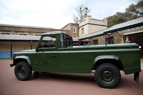 Die Beerdigung von Prinz Philip: Erste Bilder des Leichenwagens von Land Rover enthüllt