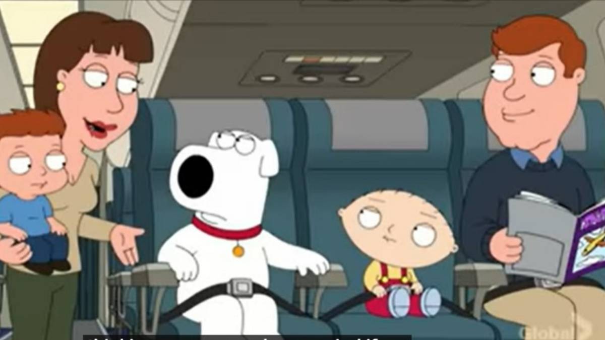 Plane etiquette: Resurfaced Family Guy episode sparks debate on switching seats on a flight