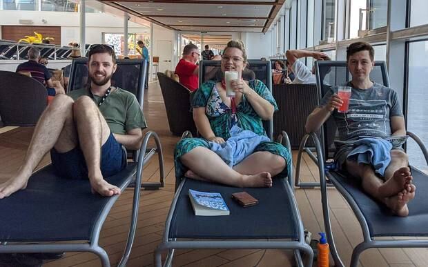 Jason Griffiths, Karla Mathews and Richard Elzer. Photo / Supplied 