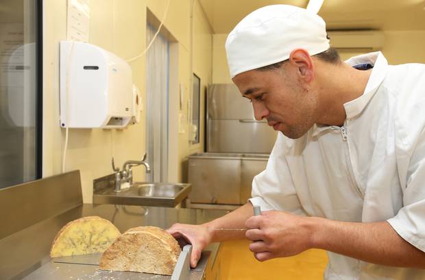 Zev Kaka-Holtz has honed his craft in cheesemaking in a short period of time. Photo/John Stone