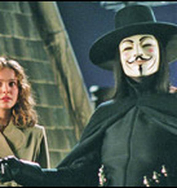 V for Vendetta Photo: Hugo Weaving as V