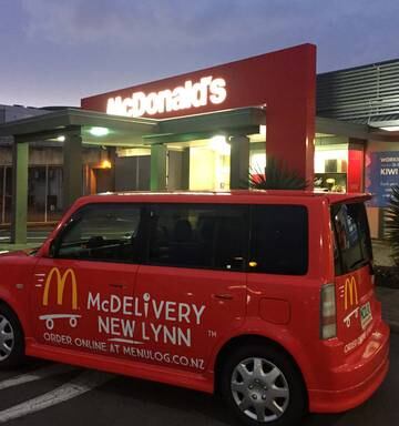 Mcdonald S Hits The Road Delivery For Auckland Nz Herald