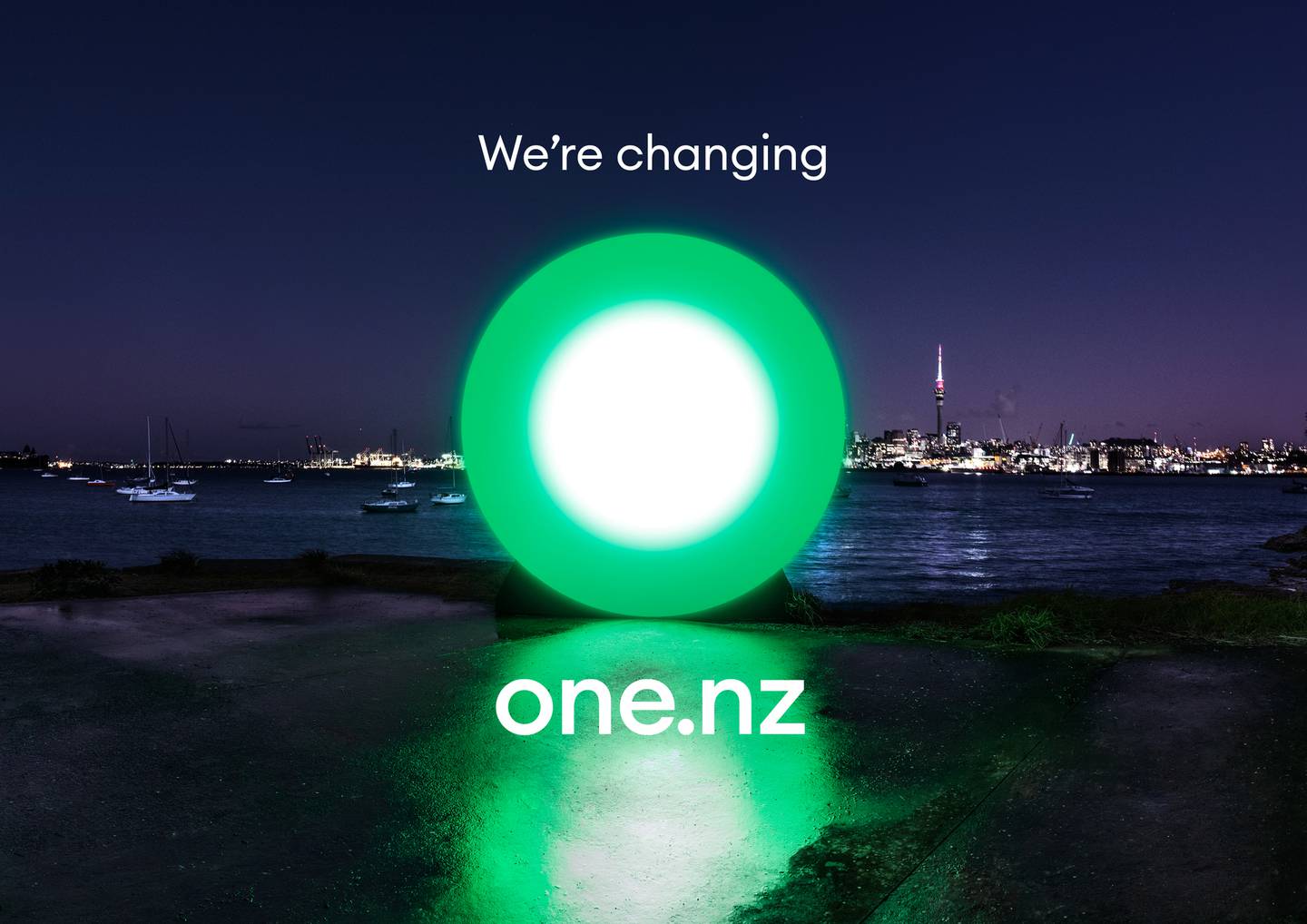 Changing its name: Vodafone New Zealand's 'One' news