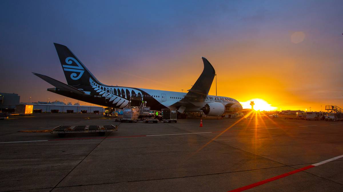 Bezpośredni lot Air New Zealand z Nowego Jorku do Auckland został przekierowany na Fidżi