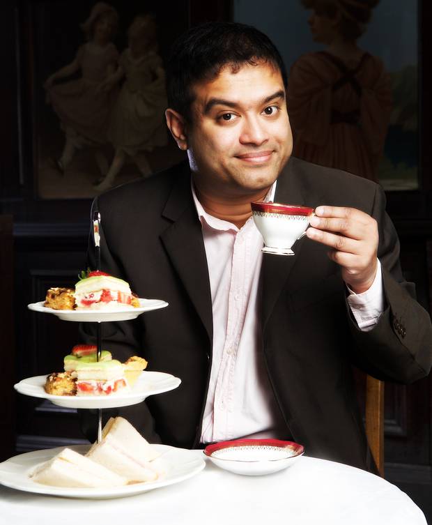 Comedian and star of The Chase Paul Sinha. 