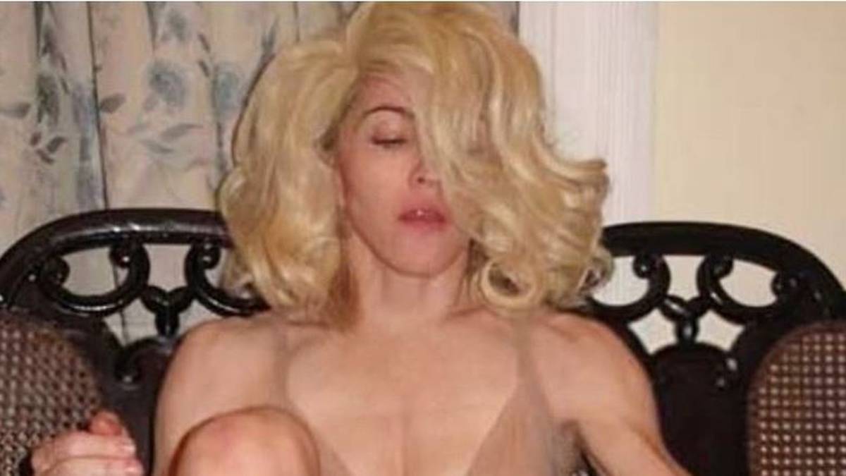 Madonna shocks fans with X-rated lockdown photo.
