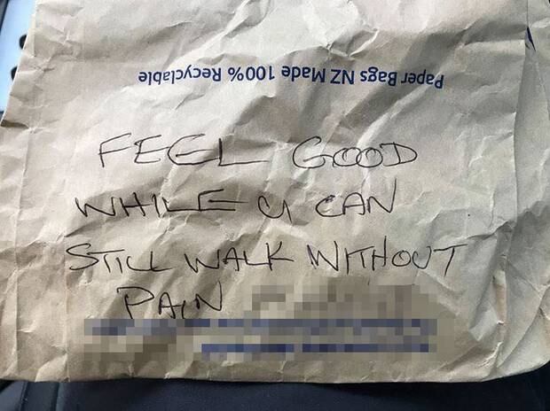 Nick Laing revealed the incident has made him stressed and paranoid about parking in a mobility spot. Photo / Nick Laing 