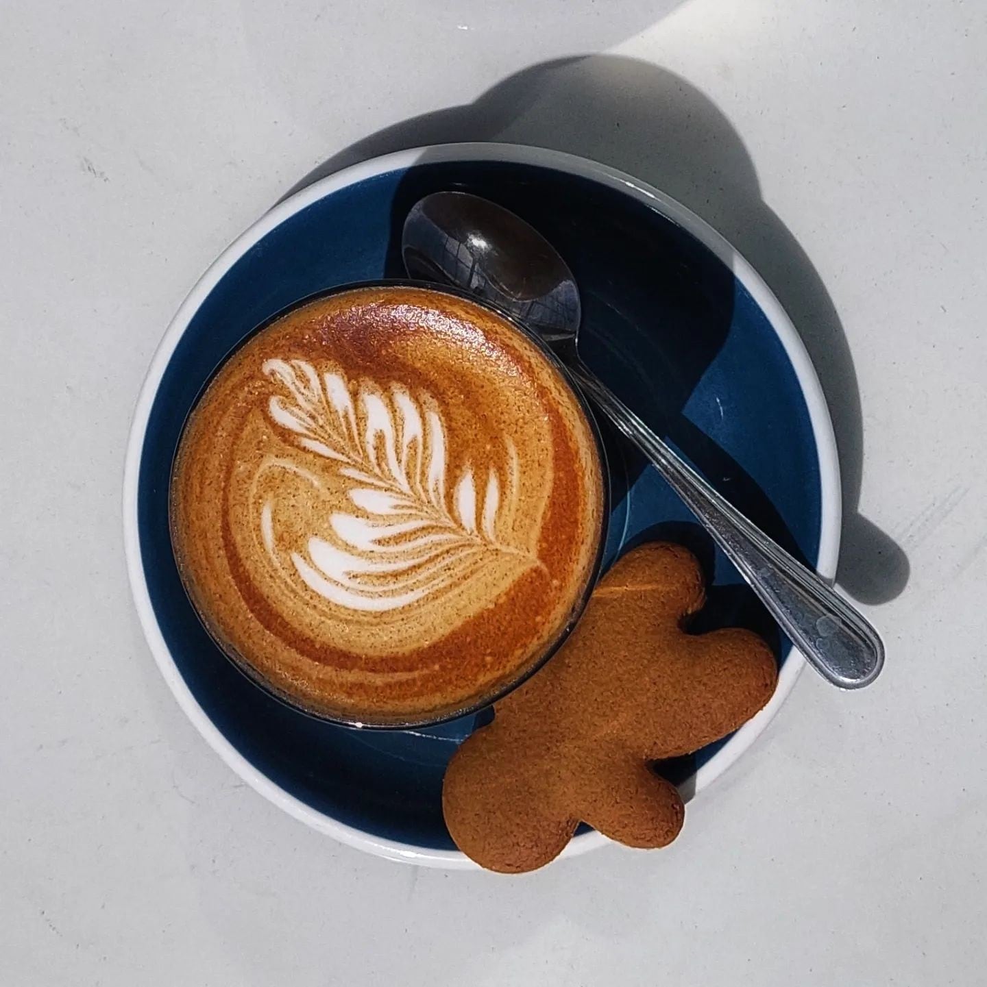 Pravda cafe’s gingernut latte. Photo / @Pravdacafenz