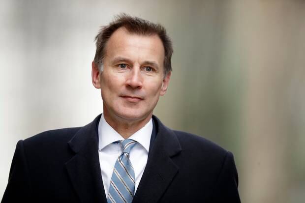 Jeremy Hunt. Photo / AP
