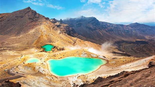 Tongariro Alpine Crossing on a good day