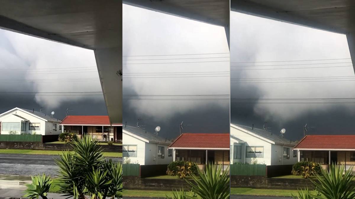 Tornado rips through Taranaki, reports of minor damage