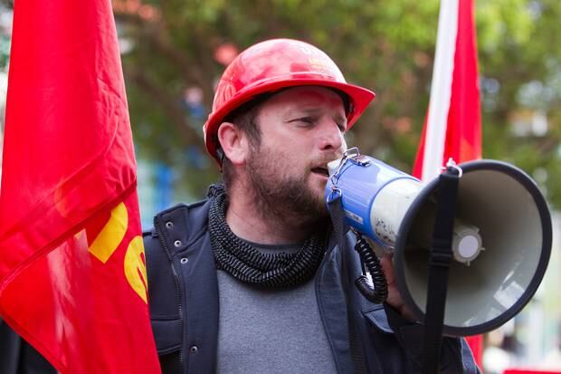 It's not safe for workers at SkyCity following this week's convention centre fire, Unite organiser Joe Carolan says. Photo / File