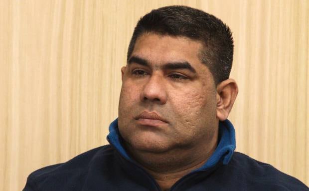 Faroz Ali, the first person convicted of human trafficking in New Zealand, pictured on during his trial. Photo / Pool