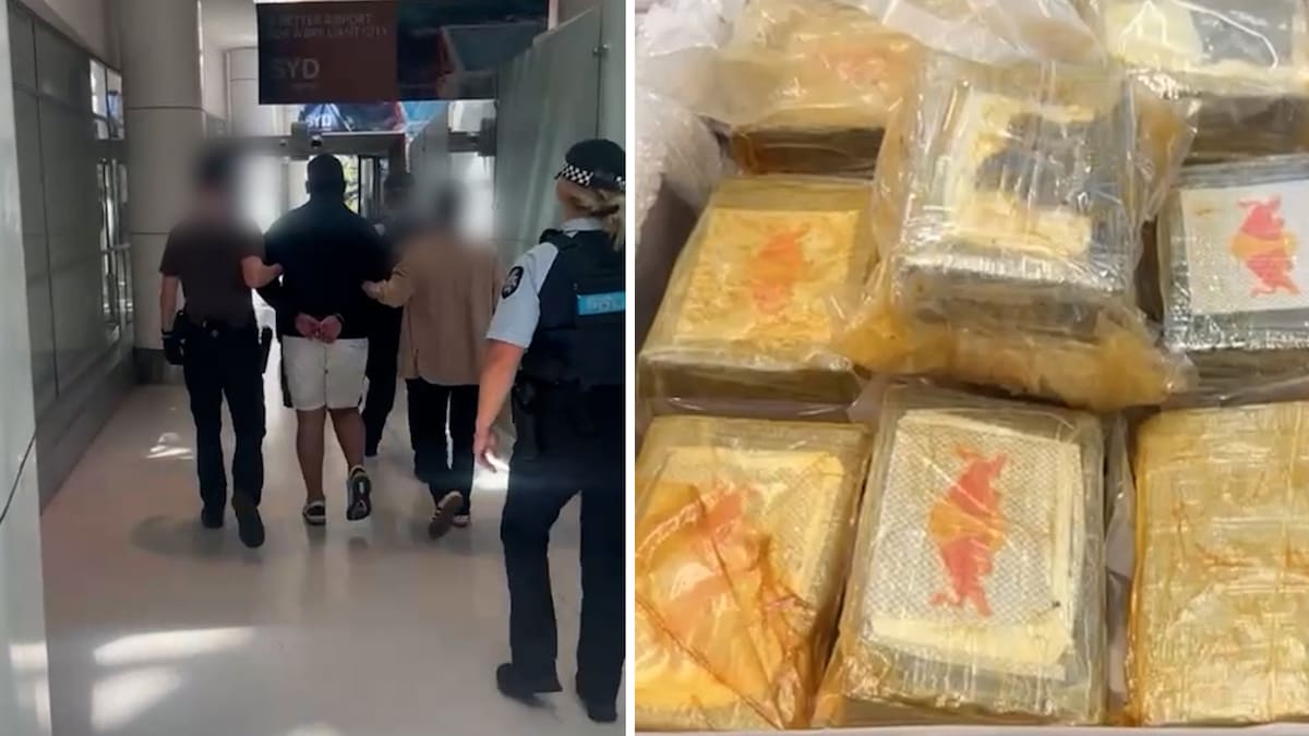 Two New Zealanders charged over m cocaine haul at Sydney Airport Two New Zealanders charged over m cocaine haul at Sydney Airport