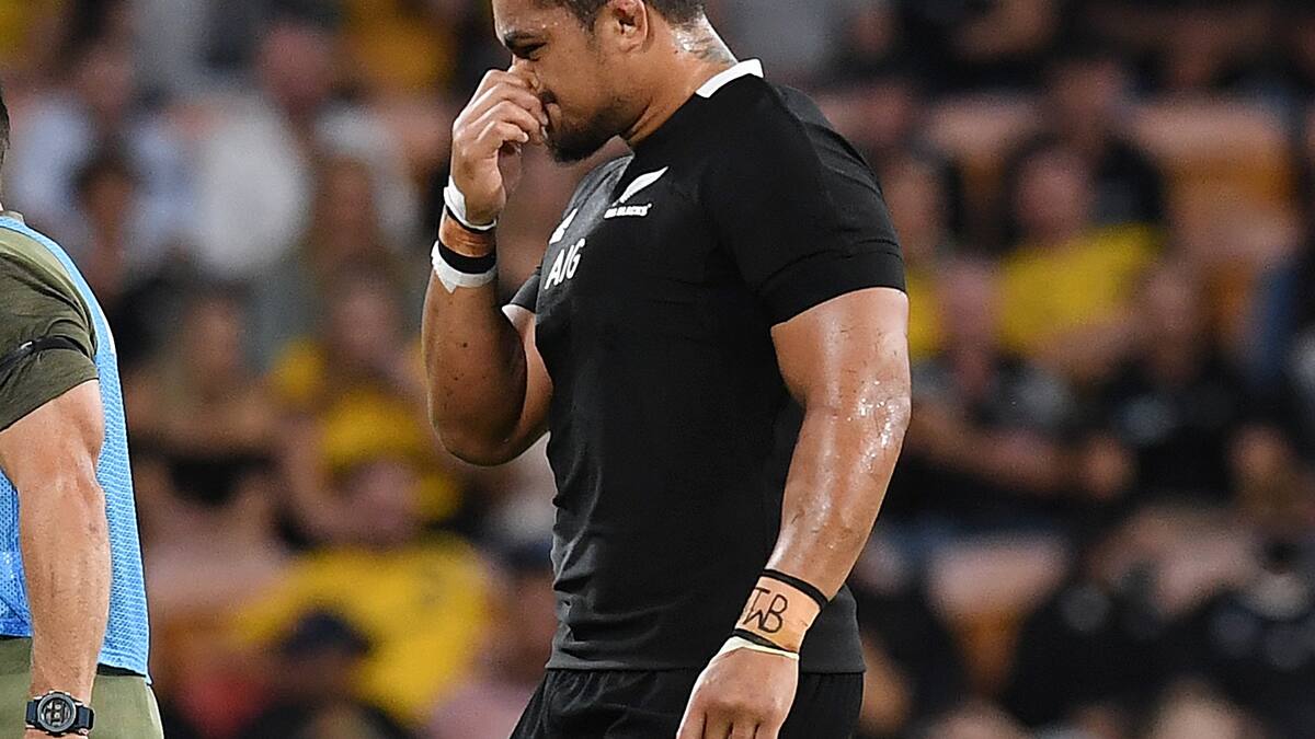 All Blacks prop banned after red card
