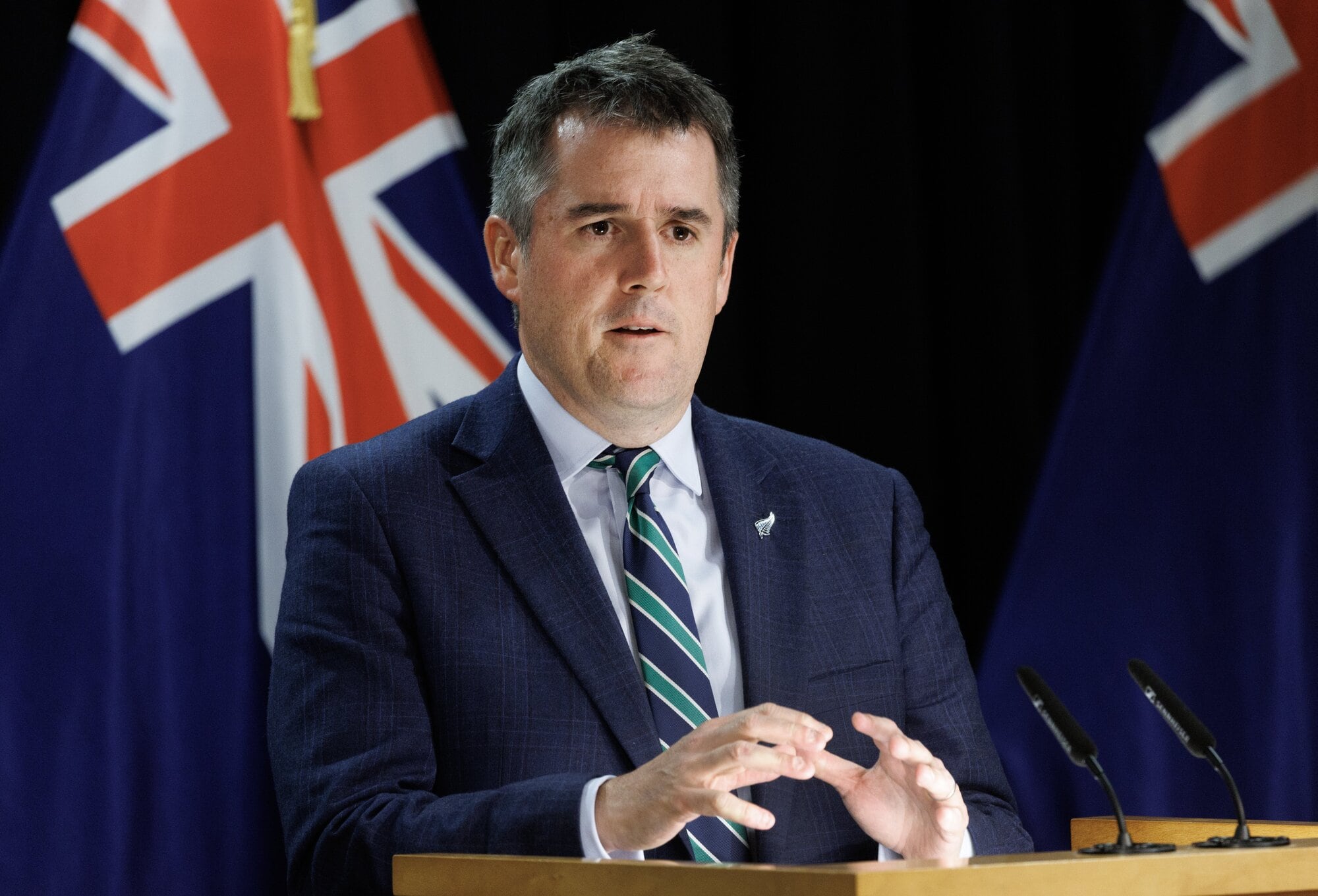 Infrastructure and Transport Minister Chris Bishop.  photo/ Mark Mitchell
