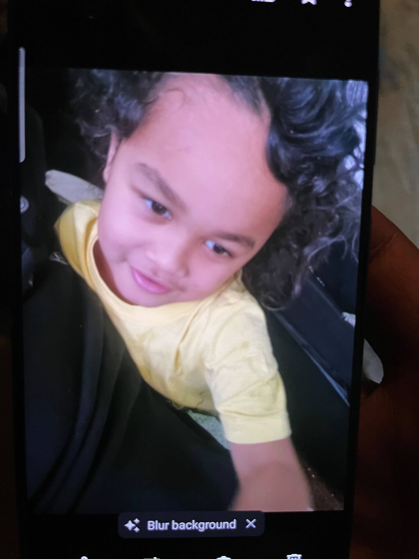 Kaizer was wearing a green hunting and fishing long-sleeve top, a nappy, no shoes, and possibly black pants with skeleton bones at the front. Photo / Supplied