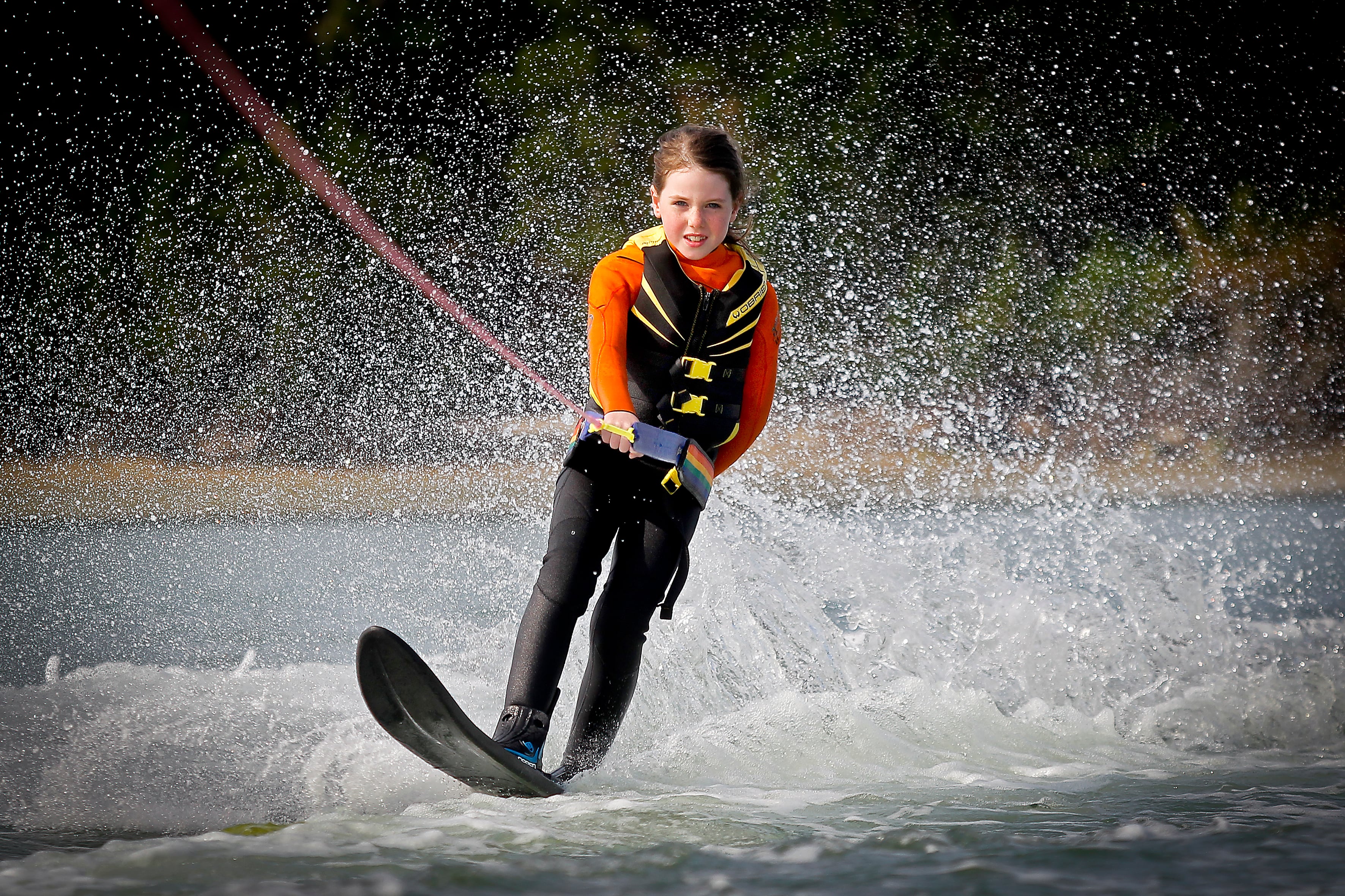 Ellison Hollands at age 7. Photo / Andrew Warner