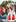 SANTA'S HELPERS: Santa Claus and his elves Ben Berry and Abi Hutchinson with Kieron Harrison and Alex Berry at the Waipukurau Christmas Parade.PHOTOS / DUNCAN BROWN HBT111356-04