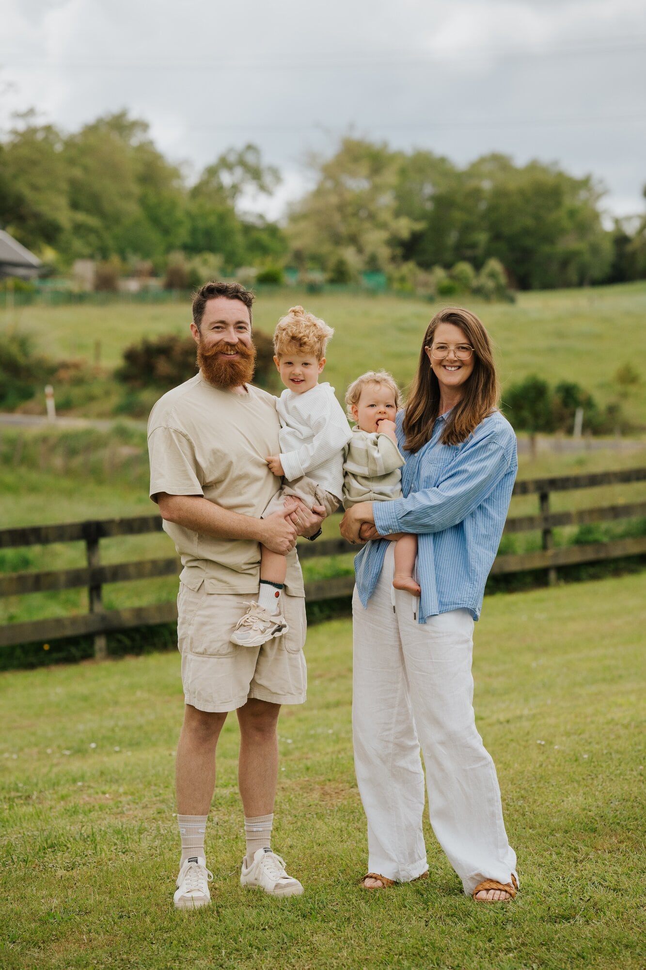 Pāpāmoa couple Hamish and Sophie McGrannachan and their sons had lived in the Barbara Grove home for two years.