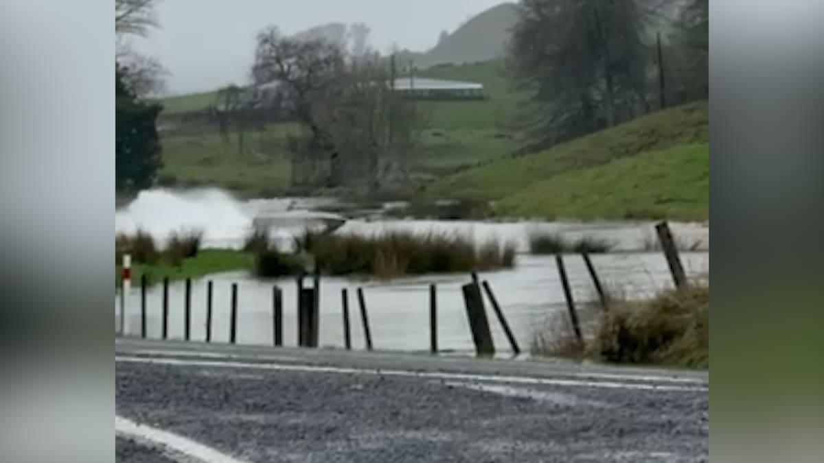 Watch: Jet boat joy rides through swollen stream as severe weather batters parts of NZ Watch: Jet boat joy rides through swollen stream as severe weather batters parts of NZ