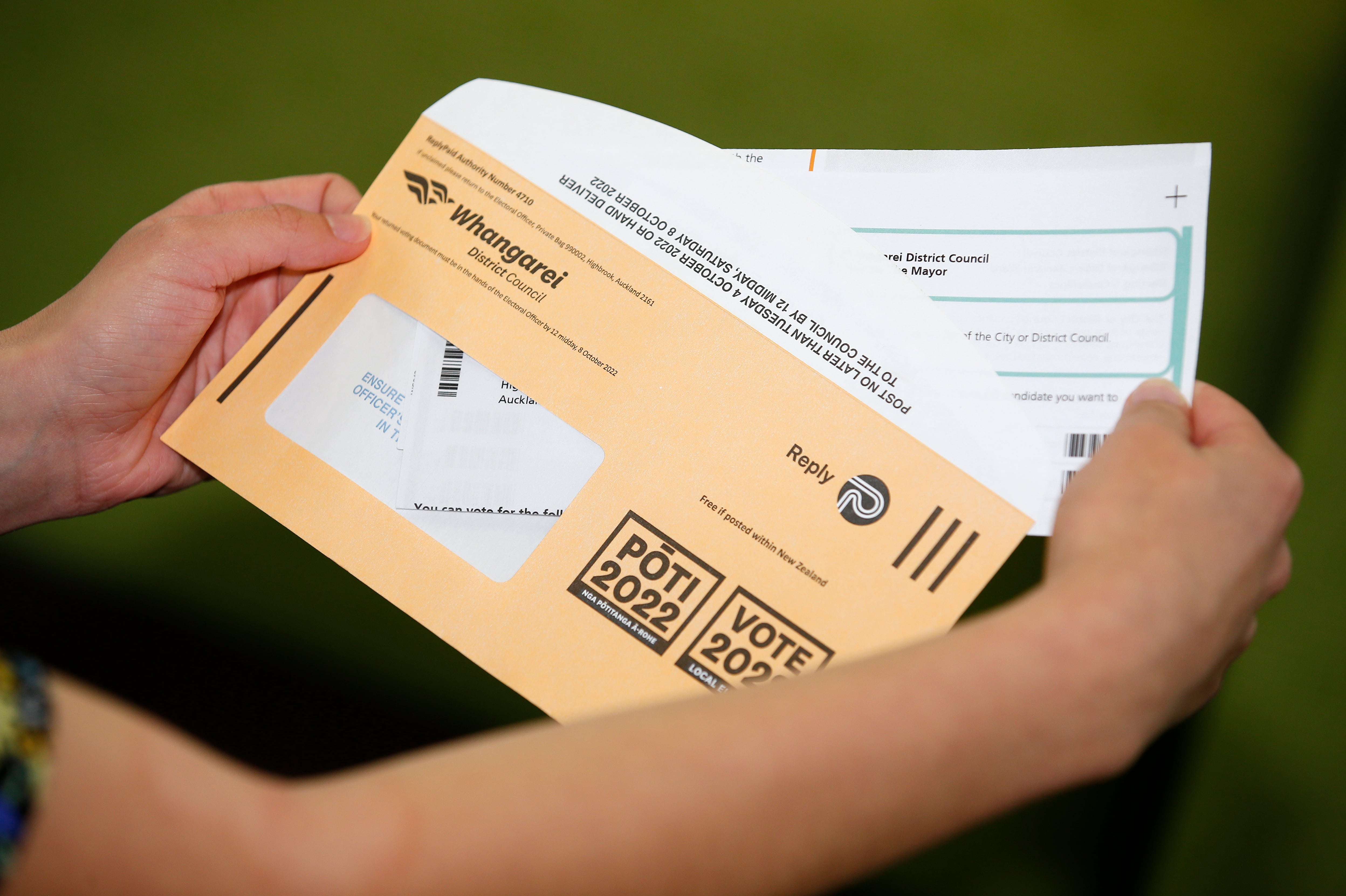 Only 55% of the eligible young voters in the district have enrolled so far to have their say in the local body elections. Photo / Michael Cunningham