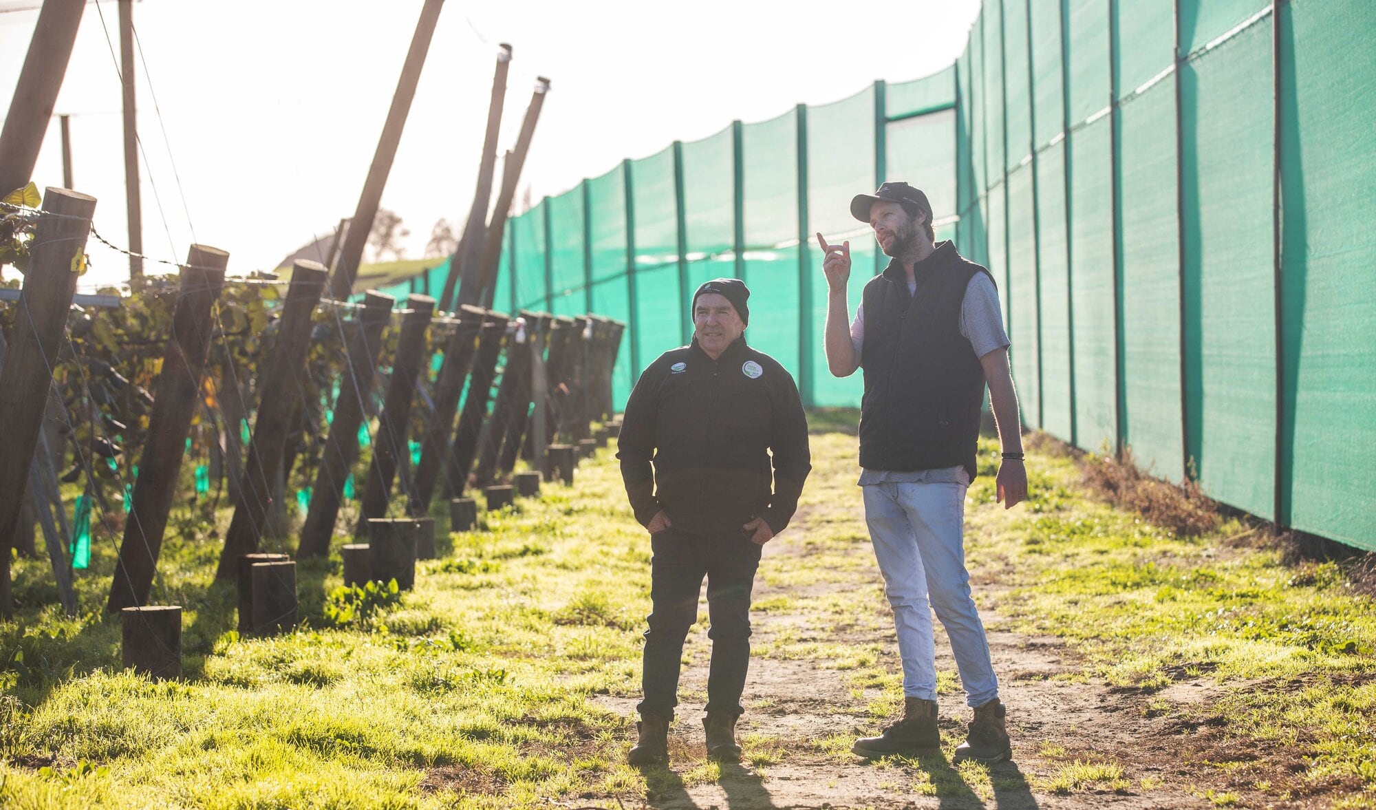 Blair Dyer and Steve Atkinson, of Kiwi Heights in Te Puke, are this year’s Bay of Plenty regional supreme winners. Photo / Supplied