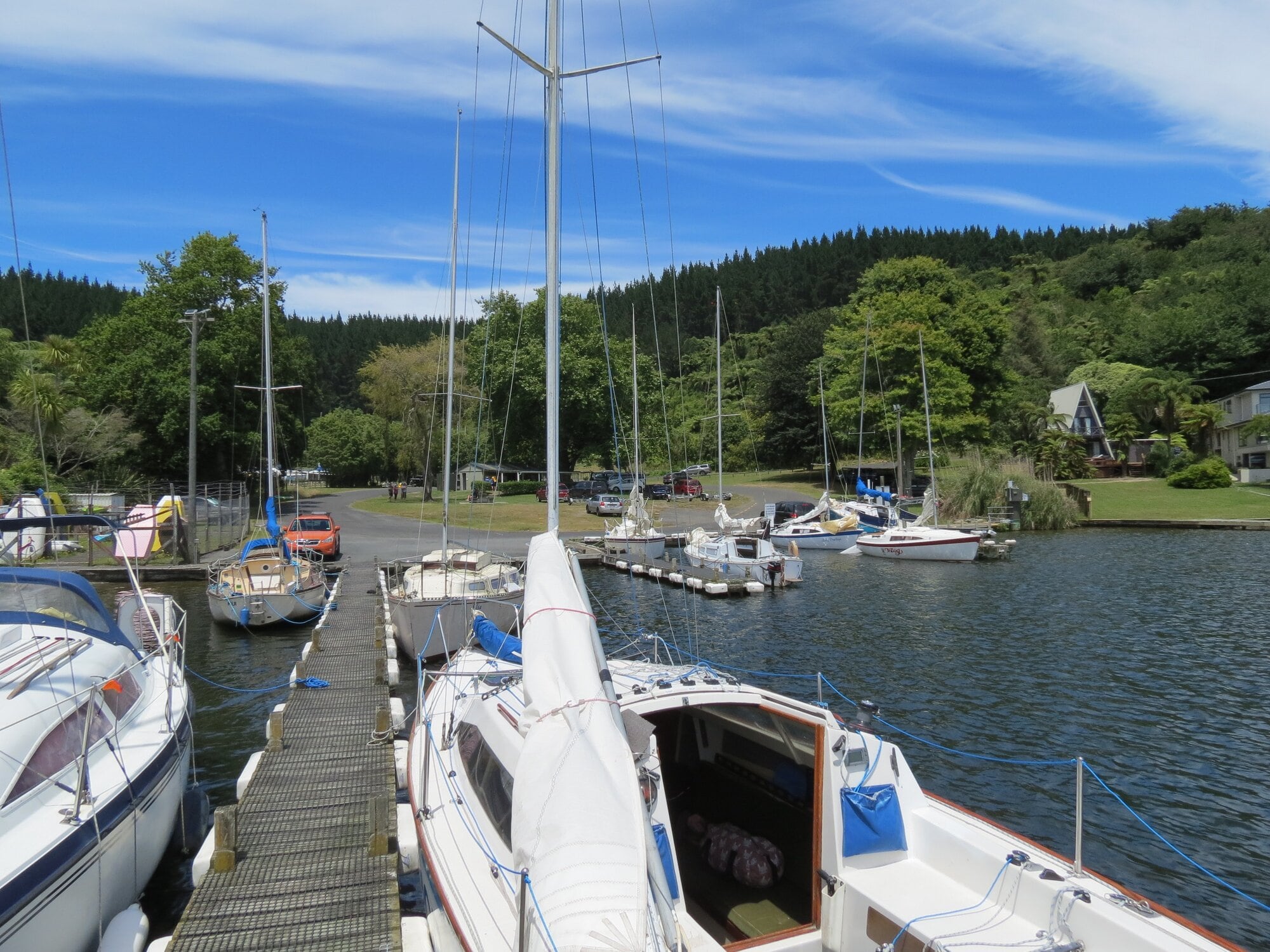 Rotorua’s Bay of Plenty Trailer Yacht Squadron will be able to replace its aged ramp retaining wall. Photo / Supplied