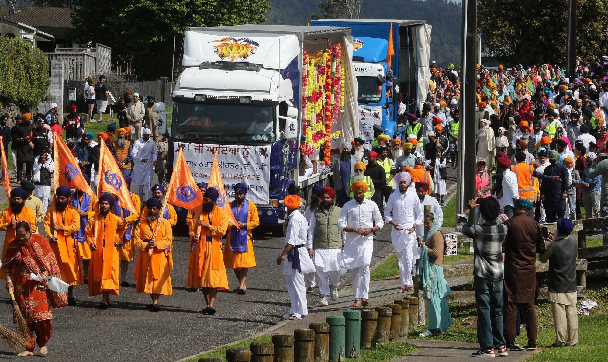 Large crowds are expected in Te Puke for the Sikh Parade on September 27. Photo / Stuart Whitaker