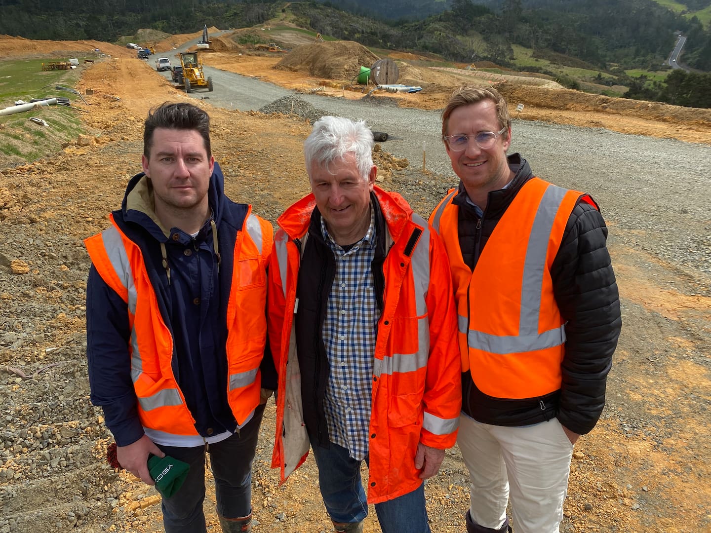 Pepe Ridge directors, from left, Jason and John Carruthers, and Jeremy Disher. Photo/ Al Williams