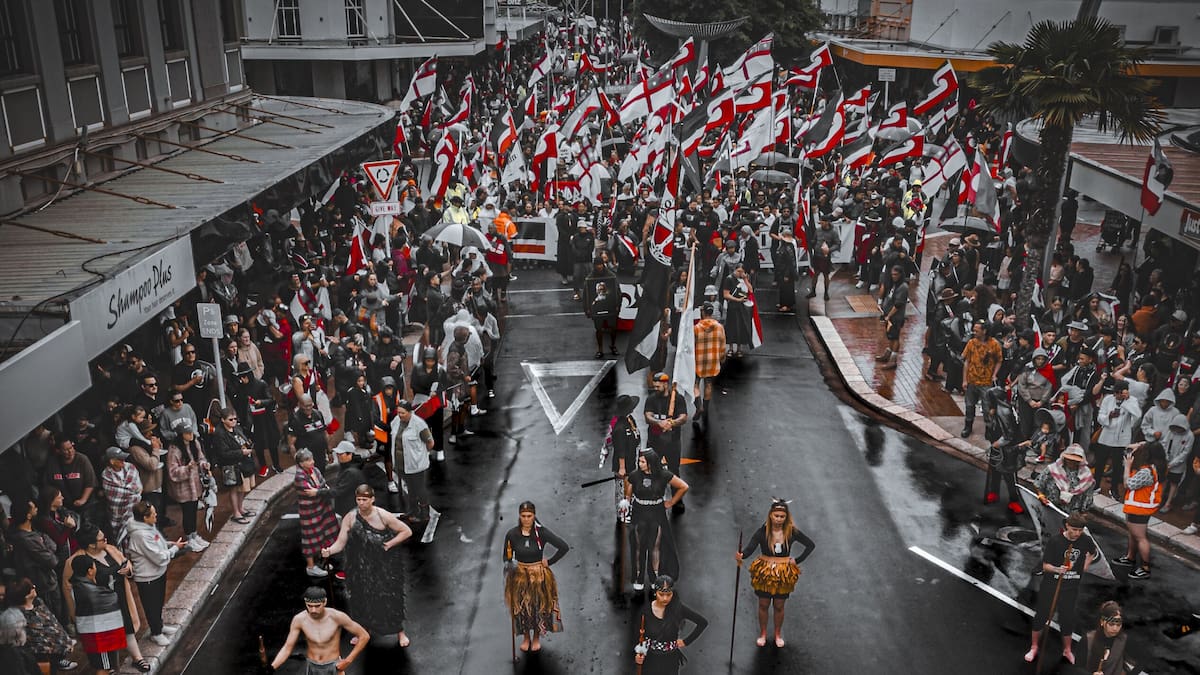 Hīkoi to Parliament: Close to 10,000 people march through Hastings – NZ Herald Hīkoi to Parliament: Close to 10,000 people march through Hastings – NZ Herald
